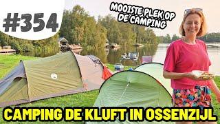 #354 IDYLLISCHE PLEK AAN HET WATER I Camping de Kluft in Ossenzijl