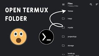 How To See Termux Files And Folder in your File manager || Show Termux Files in File Manager