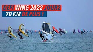 [DEFI WING GRUISSAN 22 DAY 2] 70 km of wingfoil racing for 150 riders !