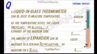 GCSE Physics - The Liquid-in-Glass Thermometer