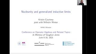 Kristen Courtney (U. Muenster) : Nuclearity and generalized inductive limits