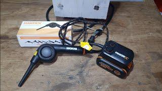 mikes review worx wx747 makerX cordless dust blower cleaner