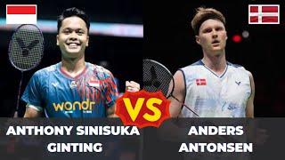 Anthony Sinisuka Ginting vs Anders Antonsen | Petronas Malaysia Open