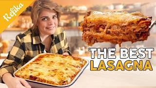 The Ultimate Lasagna Recipe! Minced Meat and Béchamel Sauce for Lasagna Lovers 