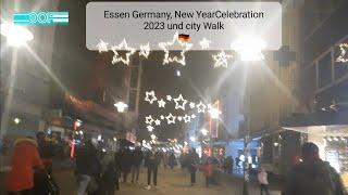 Essen Germany, New YearCelebration 2023 und Walk Around The Most Beautiful Places!