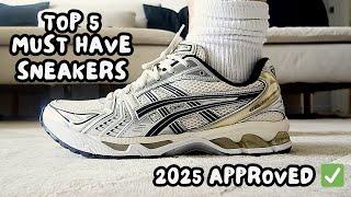 Top 5 Must-Have Sneakers for 2025 (Every Guy Needs These)