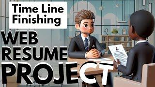 P8 - Timeline Finishing| Web Resume Project | Brain Mentors Pvt. Ltd.