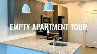 EMPTY APARTMENT TOUR | Modern Studio 550 sq. ft