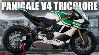 Brandneue Ducati Panigale V4 Tricolore Edition