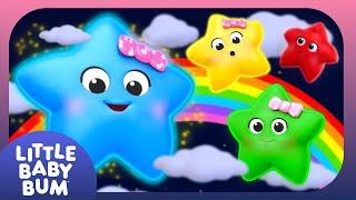 Twinkle's Lullaby - Rainbow colours video - High Contrast Animation