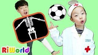 리원이의 재밌는 치과 의사놀이 병원놀이 모음집 장난감 놀이 Funny hospital play RIWORLD 리원세상