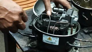 How does Refrigerator compressor Work in refrigerator.  How to Repair Compressor inside compressor