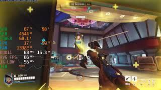 Overwatch 2 / OW 2 - R5 5500 + RTX 3050 6GB - 1440p Max & Low Settings - Benchmark Fps Test