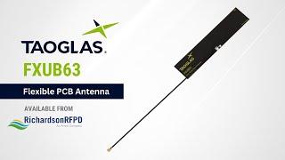 FXUB63 - Small-Footprint Flexible LTE Antenna from Taoglas