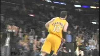 Los Angeles Lakers vs Sacramento Kings 4/15/2008 -- Kobe Bryant 20 Points