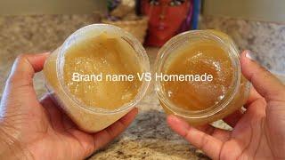 DIY Shea Sugar Scrub | Almond & Honey 