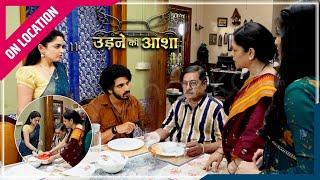 Udne Ki Aasha | On Location | Sayli Ne Sikhaya Renuka Aur Roshni Ko Sabak