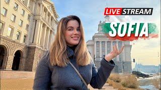 LIVE From My New Home  Walking Tour of Sofia, Bulgaria