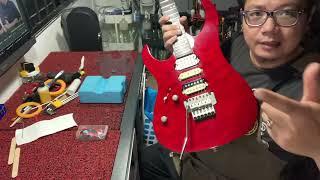 Guitar repair : Cort solo series Pro setup