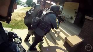 Helmet cam video EVIDENCE of SWAT raid!!!! 18 YEAR OLD girl arrested!!!!