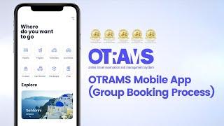 OTRAMS Mobile App Group Booking Flow