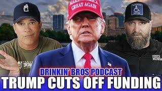 Trump Cuts Off Funding To Columbia University - Drinkin' Bros Podcast Episode 1469
