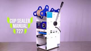 Tutorial Mesin Cup Sealer Manual - Press Cup Sealer - Mesin Segel Gelas