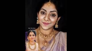 @AhaanaKrishnaOnYoutube Makeup Transformation | wedding look | Niv Vin Arts