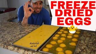 HARVESTRIGHT-- Freeze Dried RAW Eggs Cost and Rehydrating