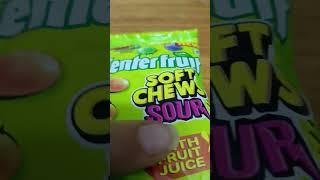 CENTER FRUIT NEW 'sour soft chews'!! #ytshorts #trending #janhvisurprises #new #shorts