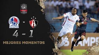 Scotiabank Concacaf Champions League 2023 R16 Resumen | Olimpia vs Atlas