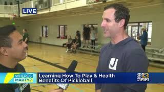 JCC on WJZ Channel 13 - Pickleball Health Benefits