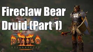 Diablo 2 Gameplay Walkthrough Part NORMAL (HC, SSF, Werebear)