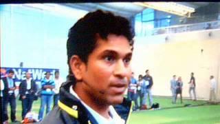 Sachin tendulkar with new little master Prasun