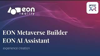 EON Metaverse Builder - how to create MVB experience on desktop