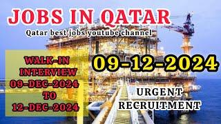 Jobs in Qatar 2024 | High Salary Jobs | Walk-in Interview| Qatar Job #qatarjobs #qatarvacancies #job