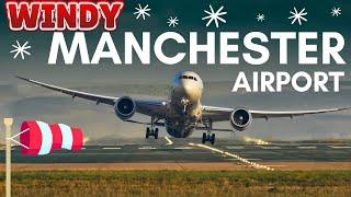  LIVE Manchester Airport Plane Spotting 