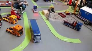 Stockholm RC Trucks 1:14 @ Modellfordonsmässa på Munktellmuseet i Eskilstuna 2016