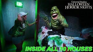 Halloween Horror Nights 2024 INSIDE ALL TEN HOUSES! Ghostbusters, Insidious, Quiet Place & More!