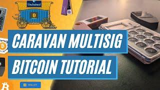 Caravan Multisig Bitcoin Wallet Setup & Tutorial - How to build, and recover your bitcoin.