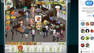 Avataria rooms describe/ game / on Facebook.