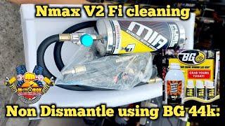 Nmax V2 Fi cleaning Non dismantle using BG 44k.