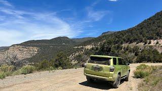 Cooking a Steak and Habanero Sandwich in  Grand Mesa National Forest