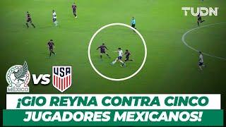 ¡A LO MARADONA! La jugada de Gio Reyna, de la que todo el mundo habla | México vs EUA | TUDN