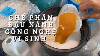 Cách Làm Phân Đậu Nành Công Nghệ Men Vi Sinh Toan Trinh