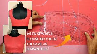 Essential Blouse Stitching Techniques Every Beginner Should Know | blouse cutting and stitching #99