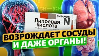 Доступное каждому кратное замедление старения! Липоевая кислота