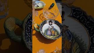 Жара на ЛазурномИ на блошином много интересного #винтаж #франция #барахолка #блошиныйрынок #обзор
