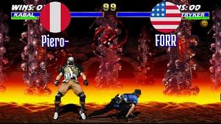 FT5 @umk3: Piero- (PE) vs FORR (US) [Ultimate Mortal Kombat 3 Fightcade] Oct 29