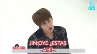 Jin y Jimin actuando